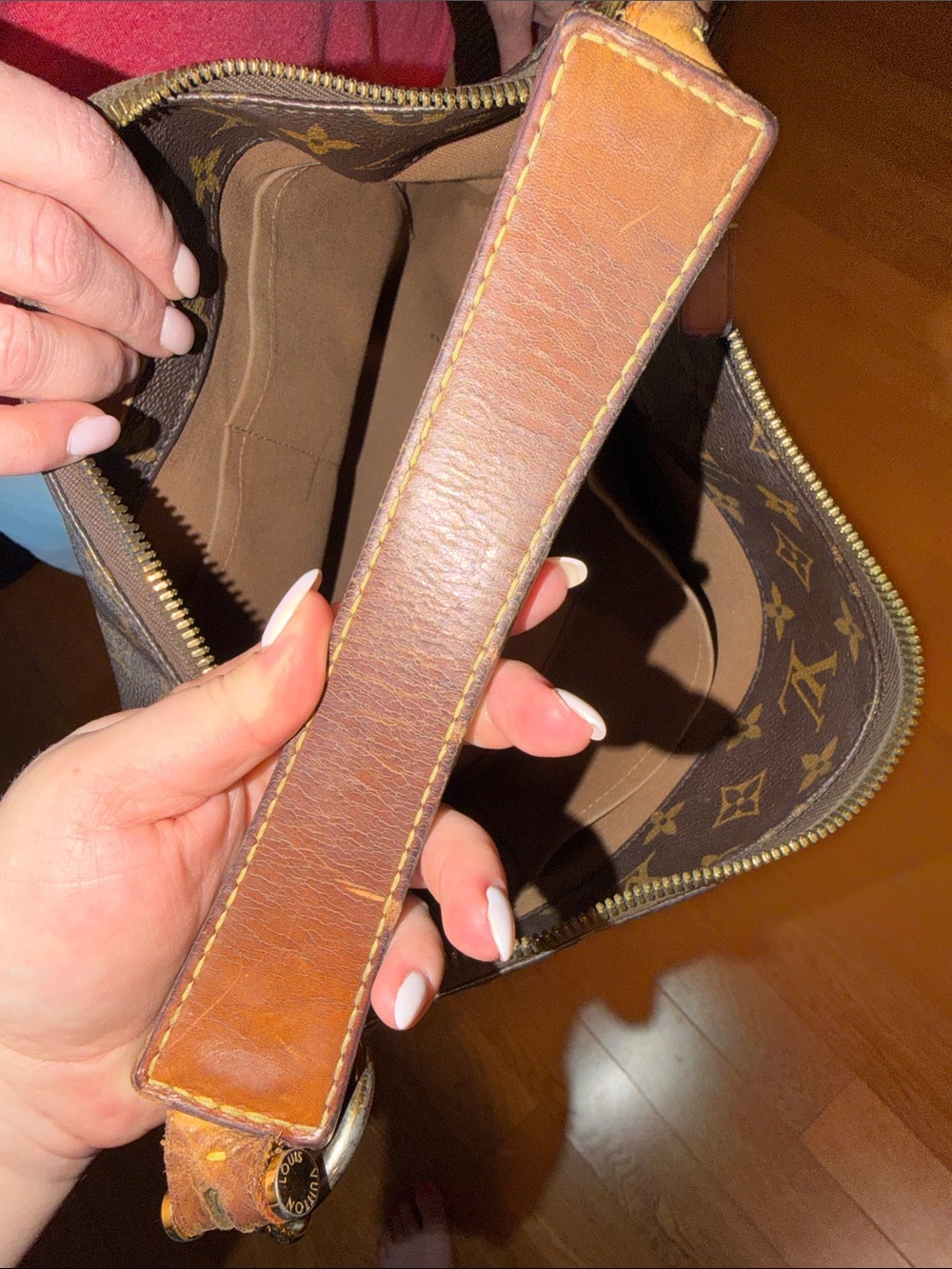 Louis Vuitton Monogram Canvas Brown Shoulder Bag Sully Pm - Picture 7 of 15